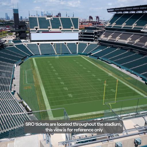 Lincoln Financial Field - Section Standing Room Only Seat View
