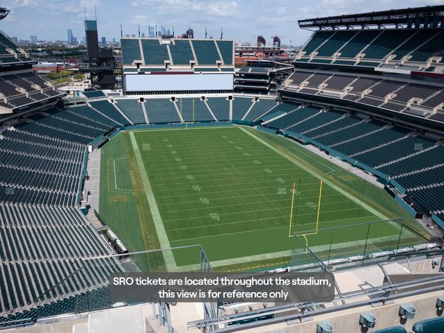 Lincoln Financial Field - Section Standing Room Only Seat View