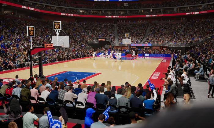 Little Caesars Arena - Section 101 Seat View