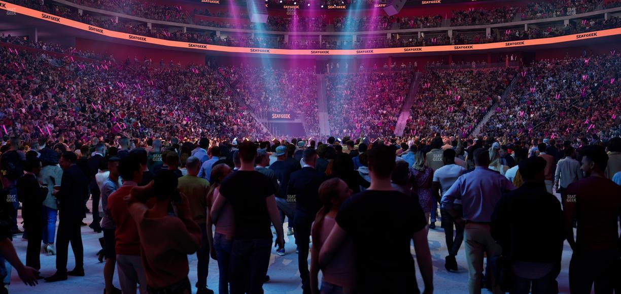 Little Caesars Arena - Section 101 Seat View