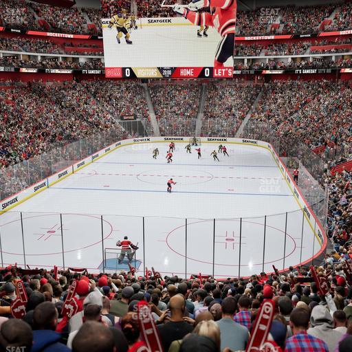 Little Caesars Arena - Section 102 Seat View
