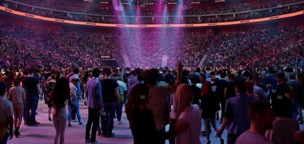 Little Caesars Arena - Section 102 Seat View