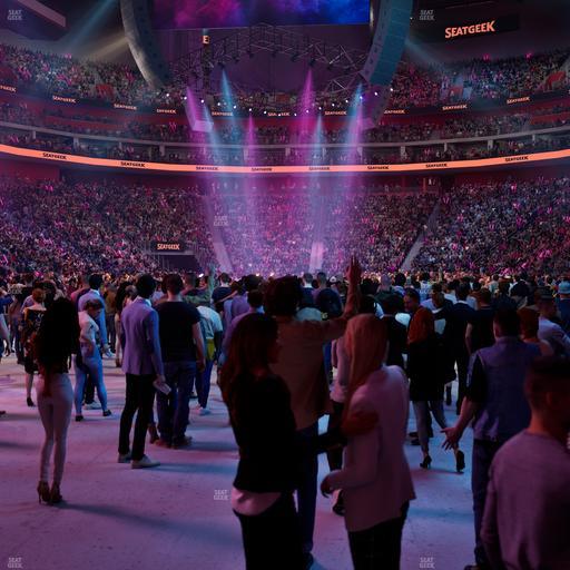 Little Caesars Arena - Section 102 Seat View