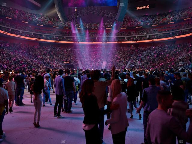 Little Caesars Arena - Section 102 Seat View