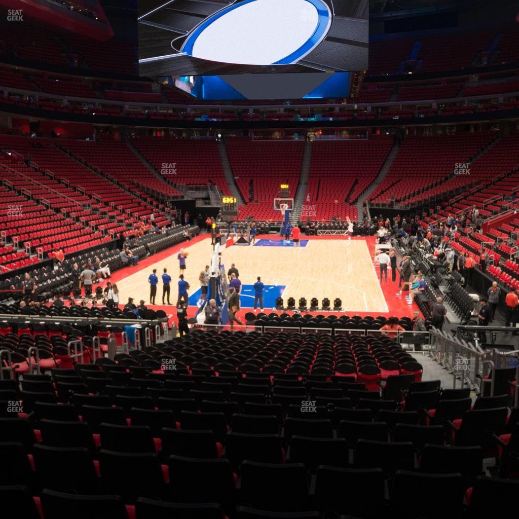 Little Caesars Arena - Section 102 Seat View