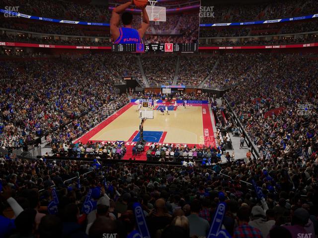 Little Caesars Arena - Section 102 Seat View