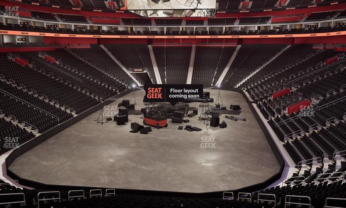 Little Caesars Arena - Section 102 Seat View