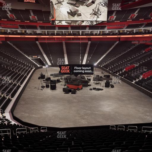 Little Caesars Arena - Section 103 Seat View
