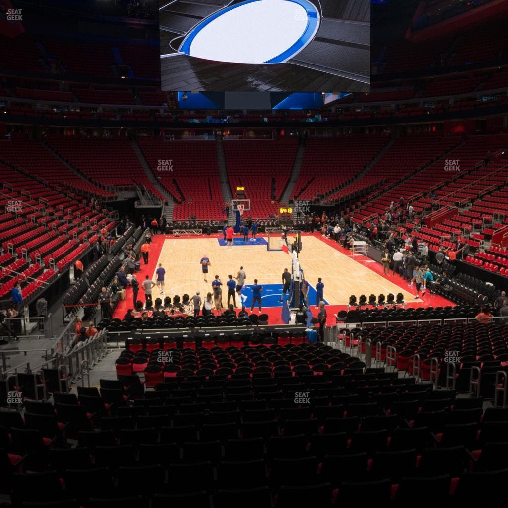 Little Caesars Arena - Section 103 Seat View