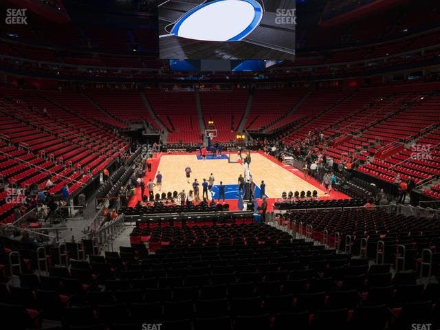 Little Caesars Arena - Section 103 Seat View Little Caesars Arena - Section 103 Seat View