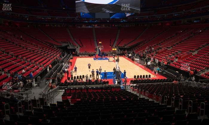 Little Caesars Arena - Section 103 Seat View