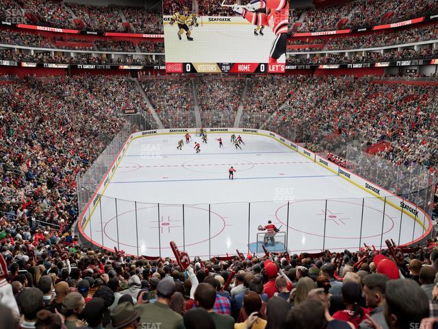 Little Caesars Arena - Section 103 Seat View