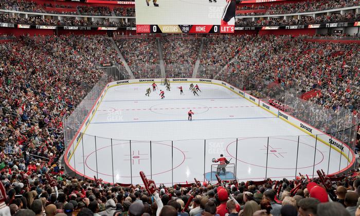 Little Caesars Arena - Section 103 Seat View
