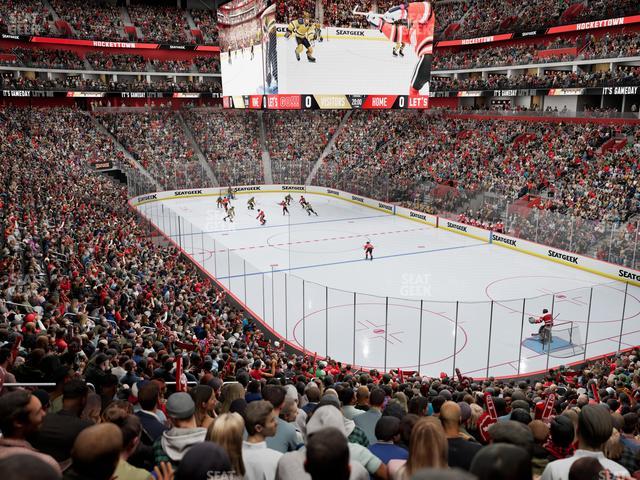 Little Caesars Arena - Section 104 Seat View