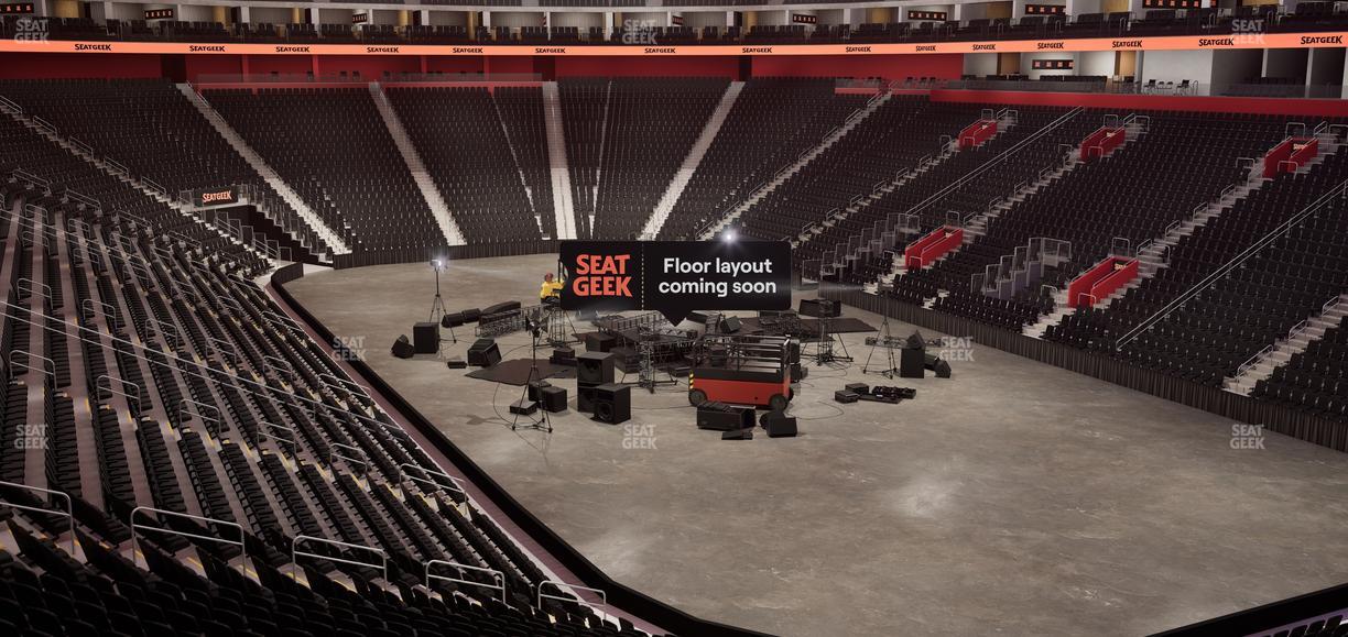 Little Caesars Arena - Section 104 Seat View