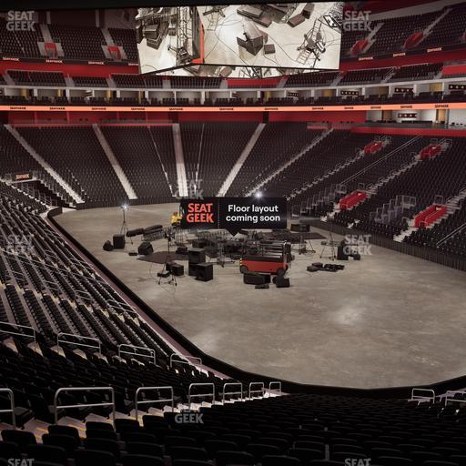 Little Caesars Arena - Section 104 Seat View