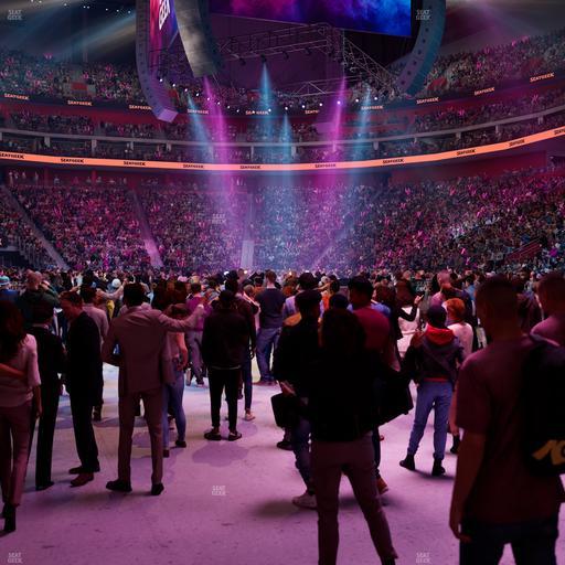 Little Caesars Arena - Section 104 Seat View