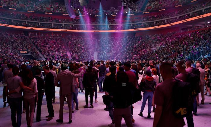 Little Caesars Arena - Section 104 Seat View