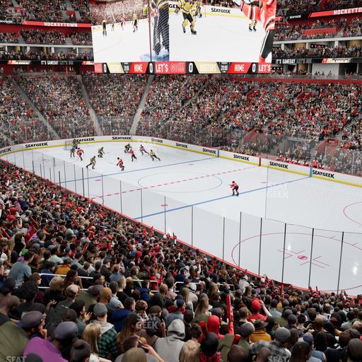 Little Caesars Arena - Section 105 Seat View
