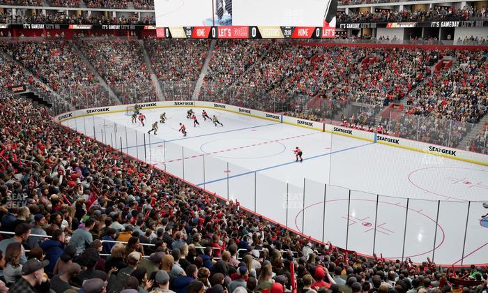 Little Caesars Arena - Section 105 Seat View