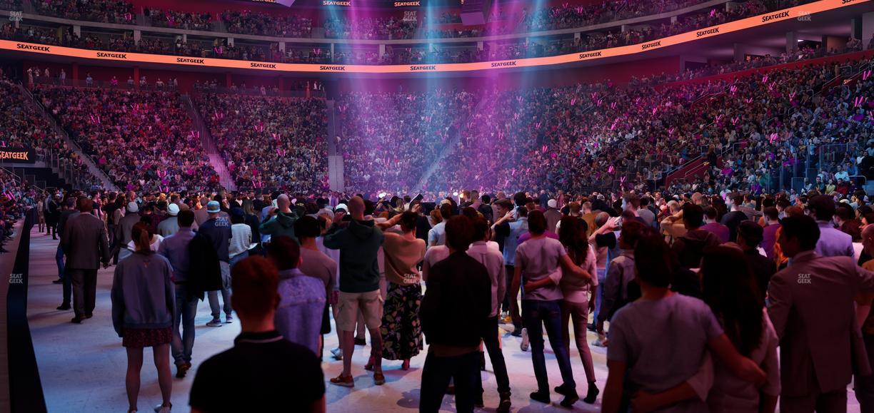 Little Caesars Arena - Section 105 Seat View