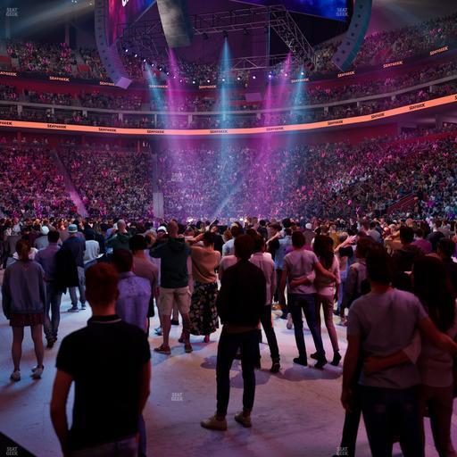 Little Caesars Arena - Section 105 Seat View