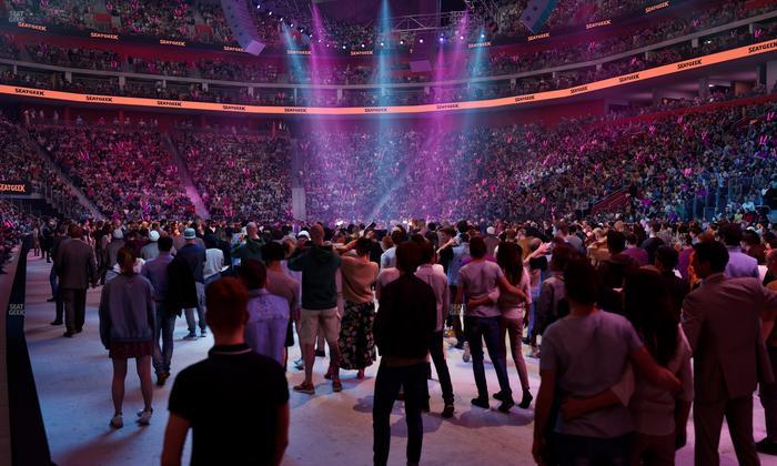 Little Caesars Arena - Section 105 Seat View