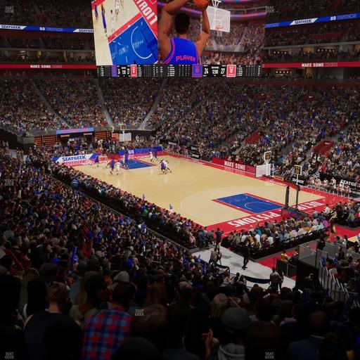 Little Caesars Arena - Section 105 Seat View