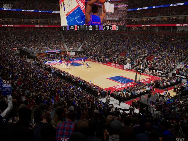 Little Caesars Arena - Section 105 Seat View Little Caesars Arena - Section 105 Seat View