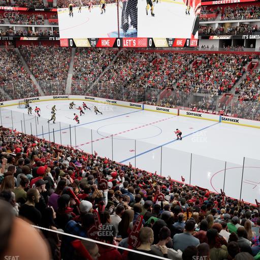Little Caesars Arena - Section 106 Seat View