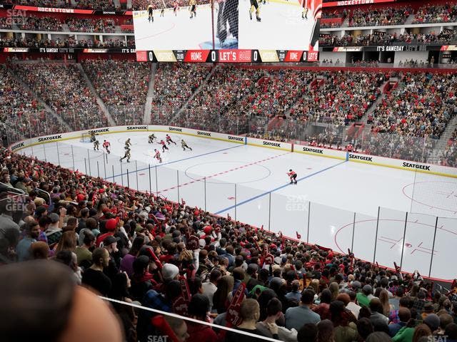 Little Caesars Arena - Section 106 Seat View