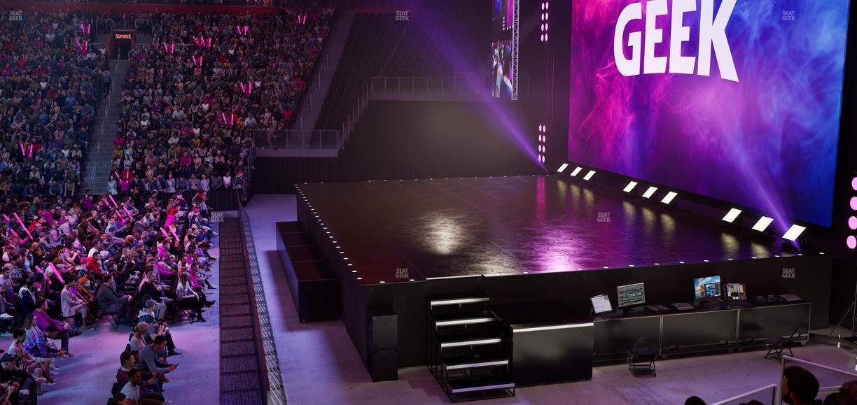 Little Caesars Arena - Section 106 Seat View