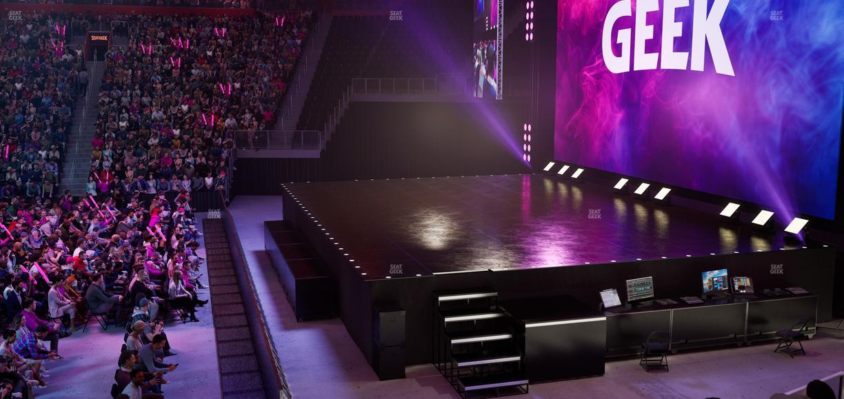 Little Caesars Arena - Section 106 Seat View