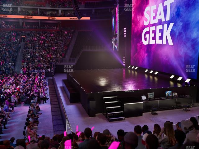 Little Caesars Arena - Section 106 Seat View