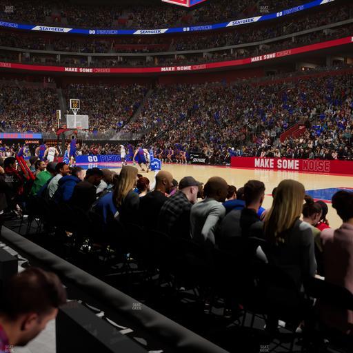 Little Caesars Arena - Section 106 Seat View