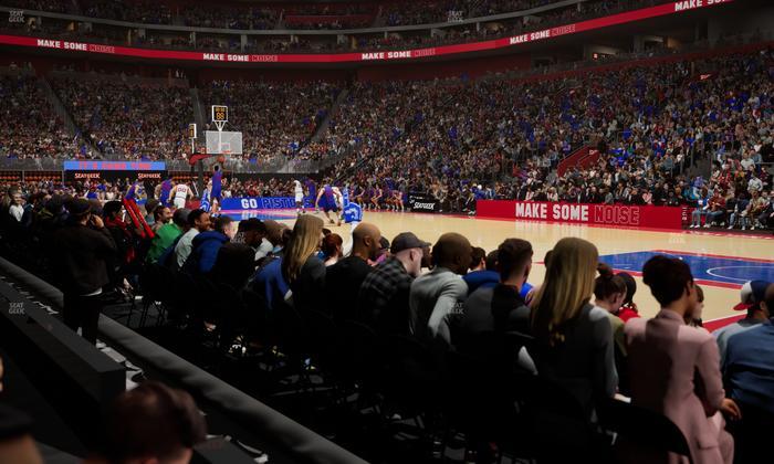 Little Caesars Arena - Section 106 Seat View
