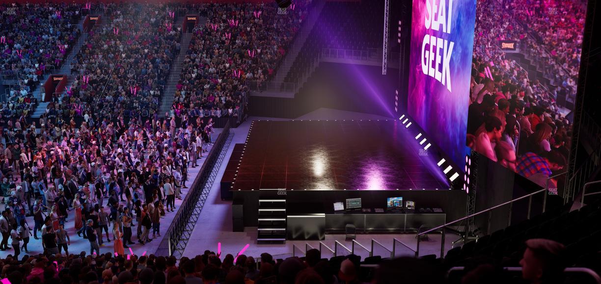 Little Caesars Arena - Section 106 Seat View