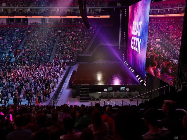 Little Caesars Arena - Section 106 Seat View