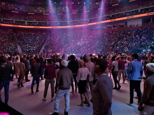 Little Caesars Arena - Section 107 Seat View