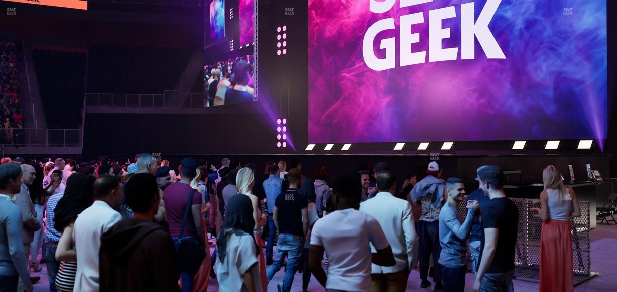 Little Caesars Arena - Section 107 Seat View