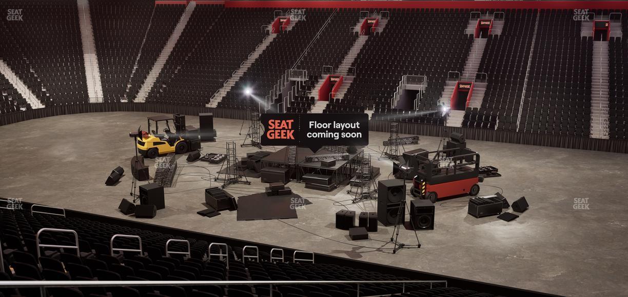 Little Caesars Arena - Section 107 Seat View