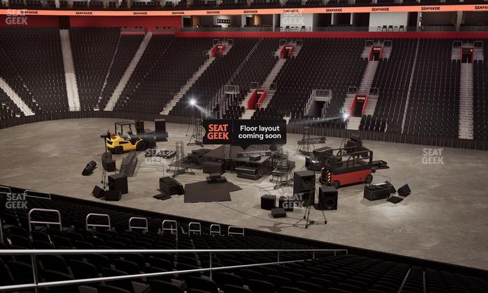 Little Caesars Arena - Section 107 Seat View