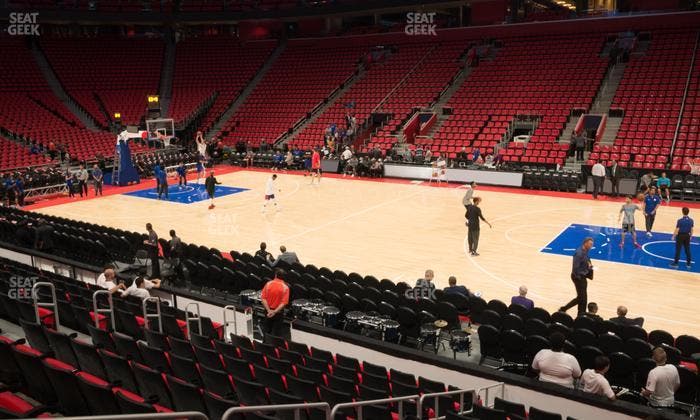 Little Caesars Arena - Section 107 Seat View