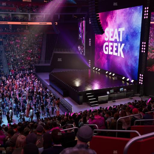 Little Caesars Arena - Section 107 Seat View