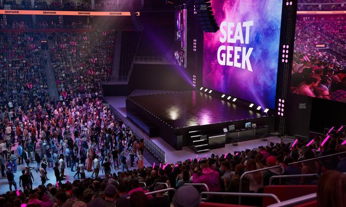 Little Caesars Arena - Section 107 Seat View