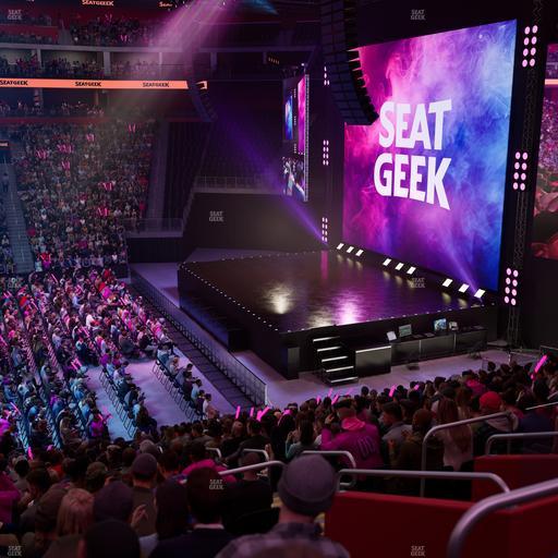 Little Caesars Arena - Section 107 Seat View