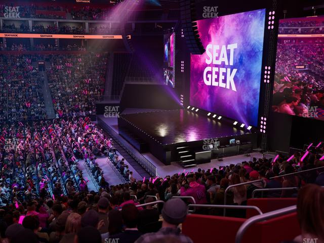 Little Caesars Arena - Section 107 Seat View Little Caesars Arena - Section 107 Seat View