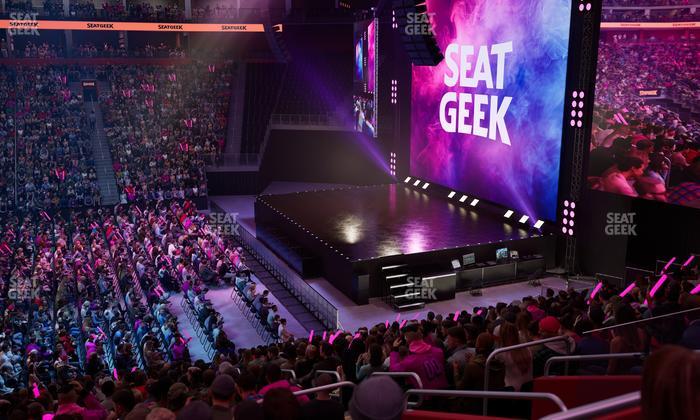 Little Caesars Arena - Section 107 Seat View