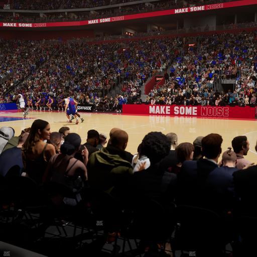 Little Caesars Arena - Section 108 Seat View