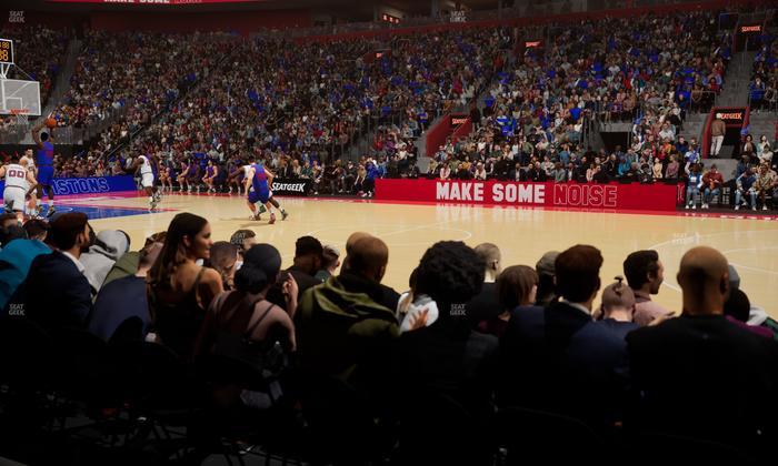 Little Caesars Arena - Section 108 Seat View